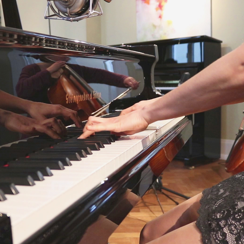 Sepideh Baradaran piano closeup