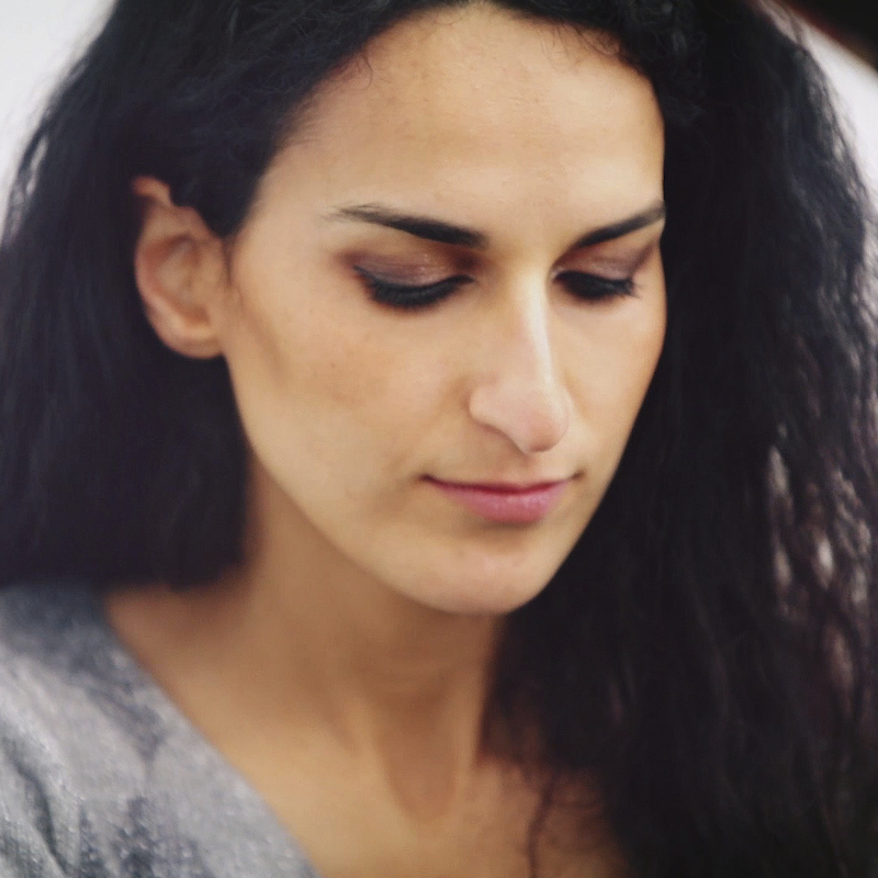 Sepideh Baradaran singing at Euskirchener Friedenstag